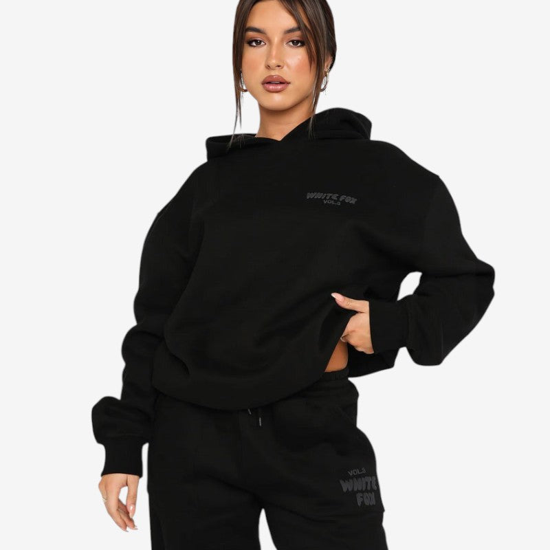 Camila – Tweedelige set met lange mouwen en broek met wijde pijpen Velani