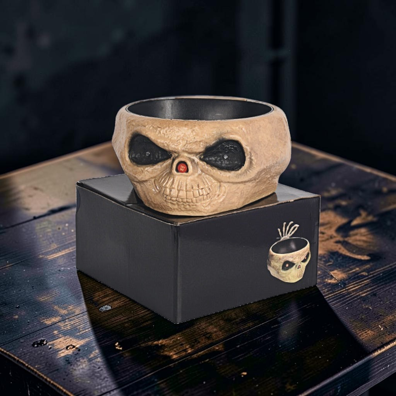 Spooky Motion Sensor Skeleton Hand Candy Bowl