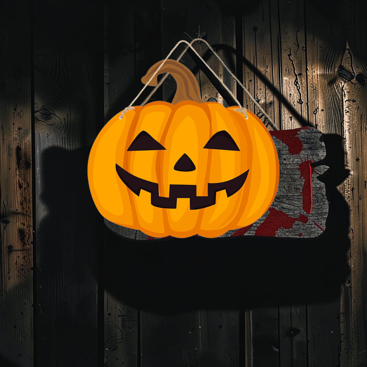 Spooky Halloween Door Sign Collection