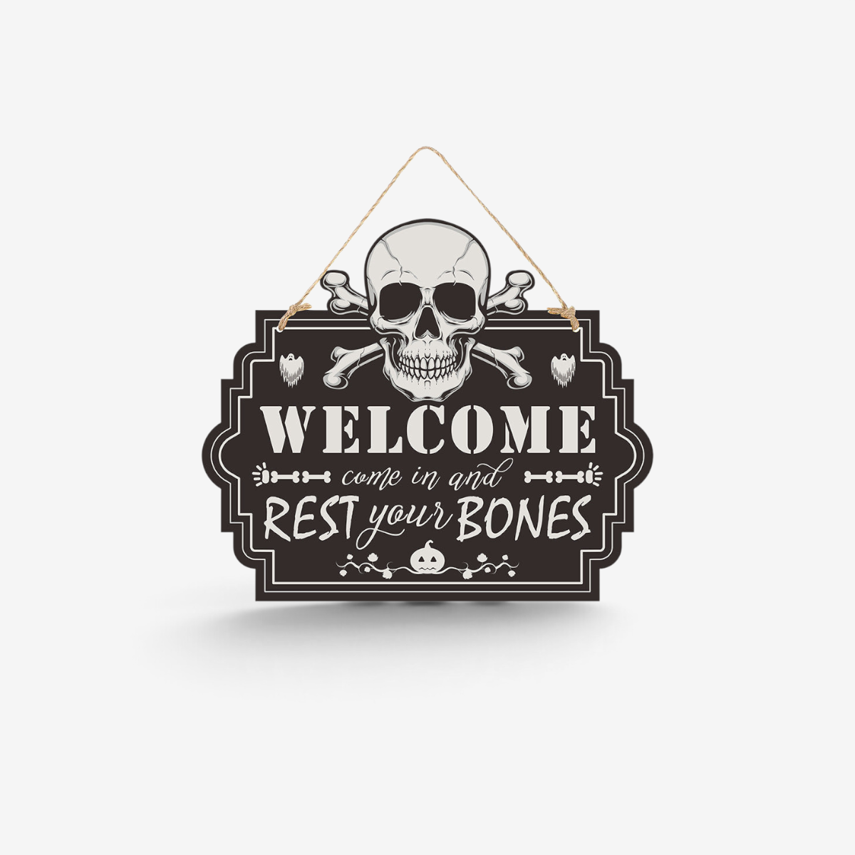 Spooky Halloween Door Sign Collection