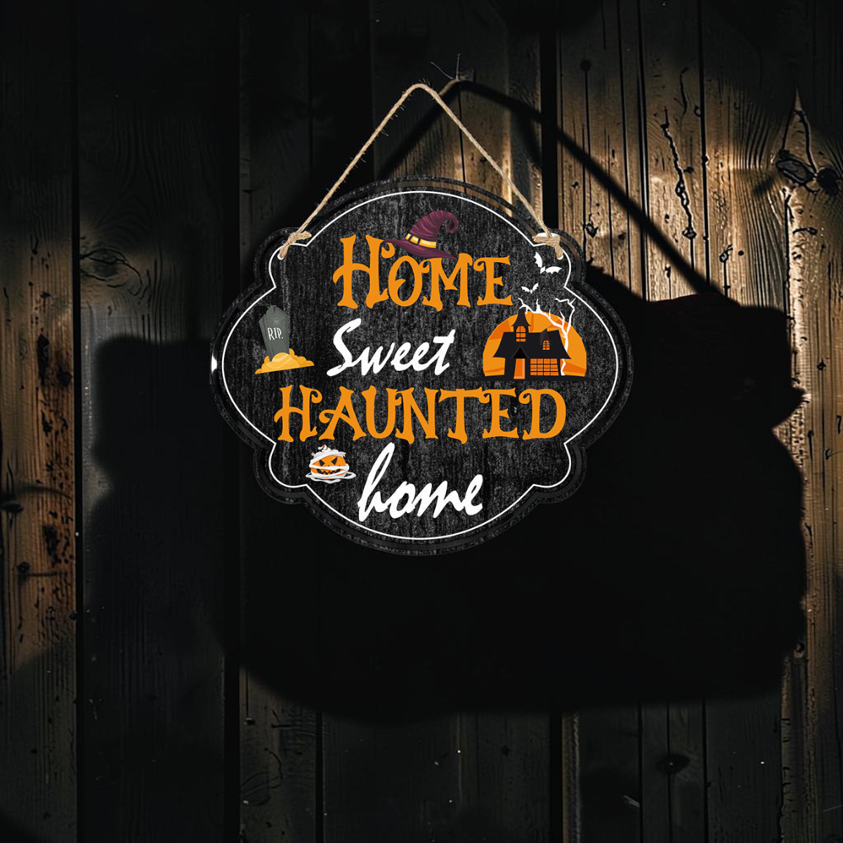 Spooky Halloween Door Sign Collection