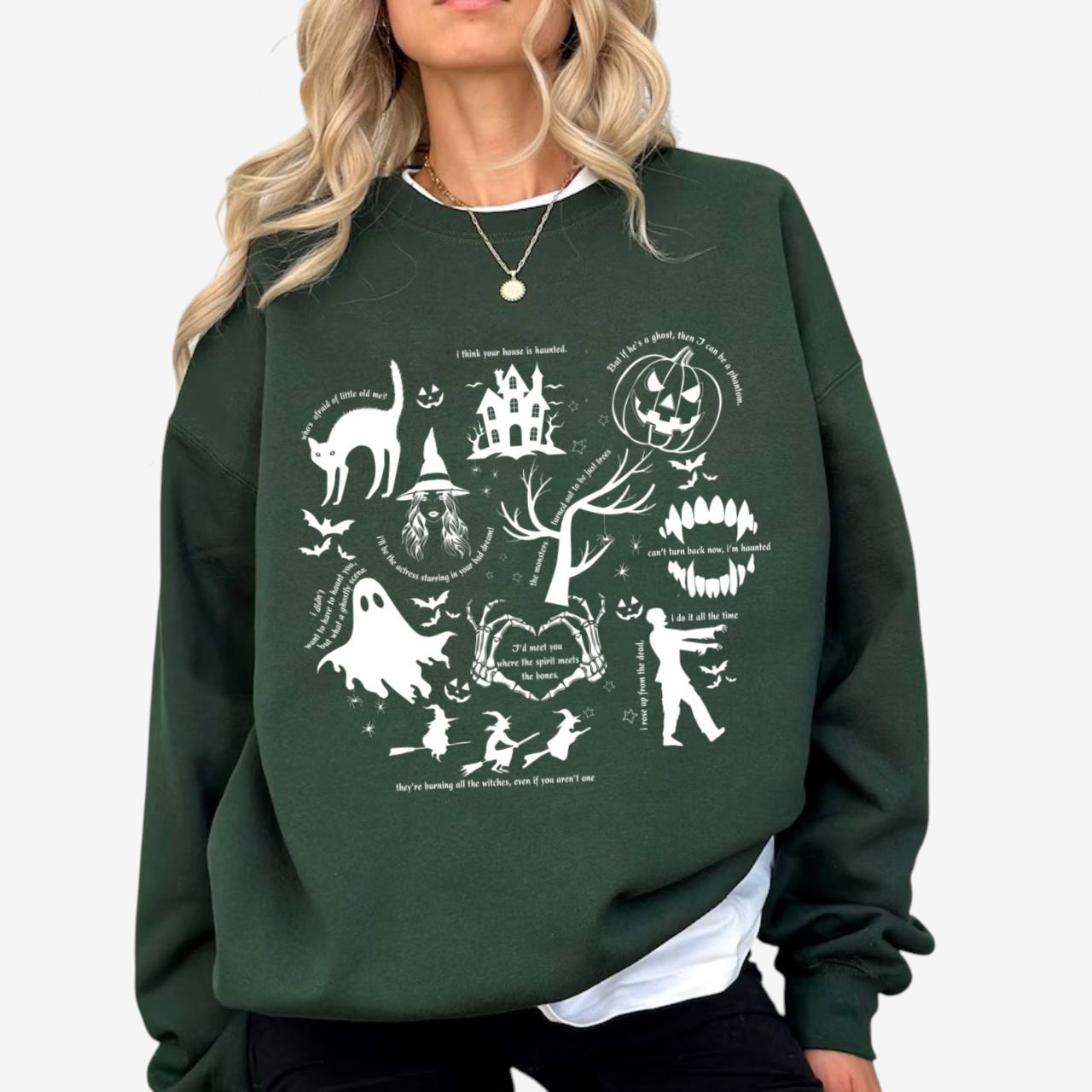 Bella - Spooky Graphic T-Shirt for Halloween