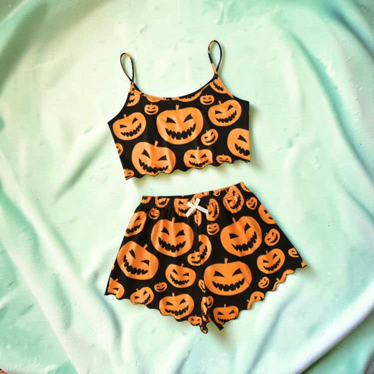Bella - Halloween Sleep Set with Whimsical Prints