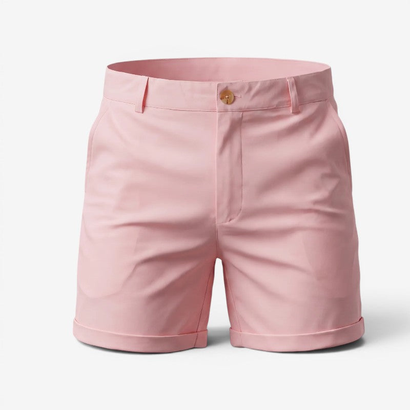 Men's Casual Shorts with Stylish Belt Loops