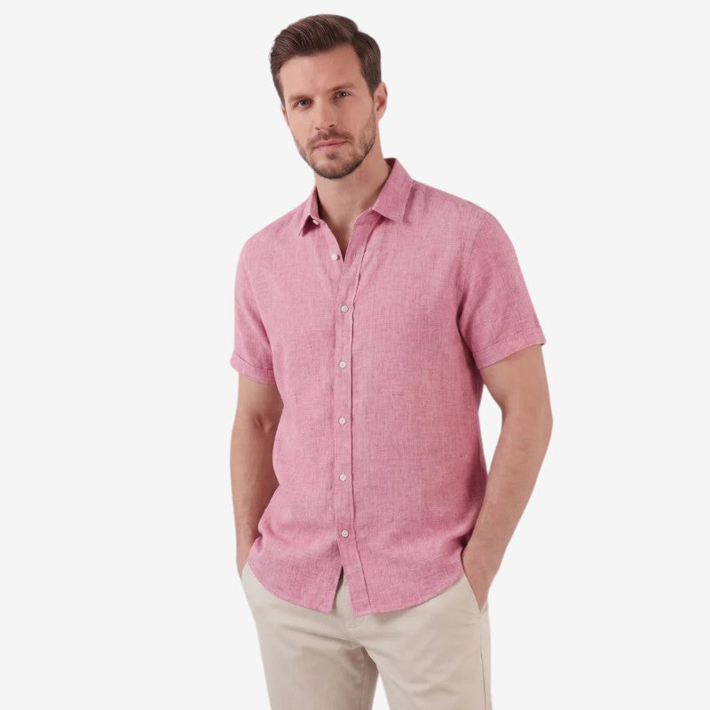 Men's Casual Long Sleeve Button-Up Shirt