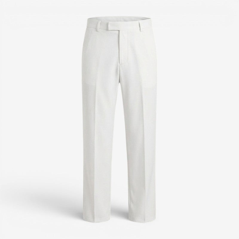 Men's Tailored Cotton Chinos with Adjustable Waist