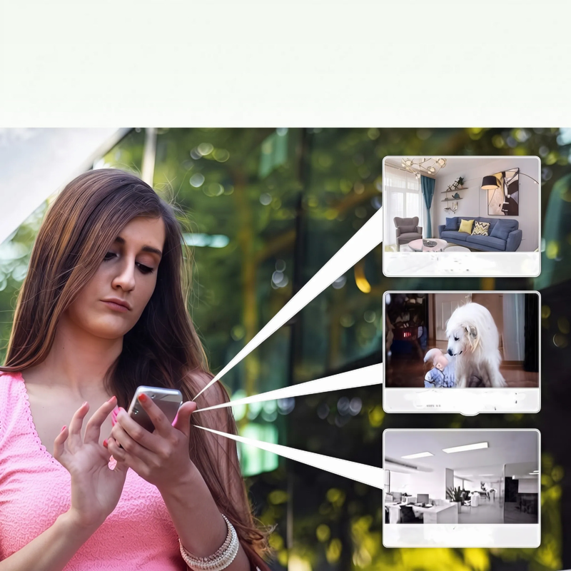 SecureCam – Mini Wireless Security Camera with 1080P HD Resolution