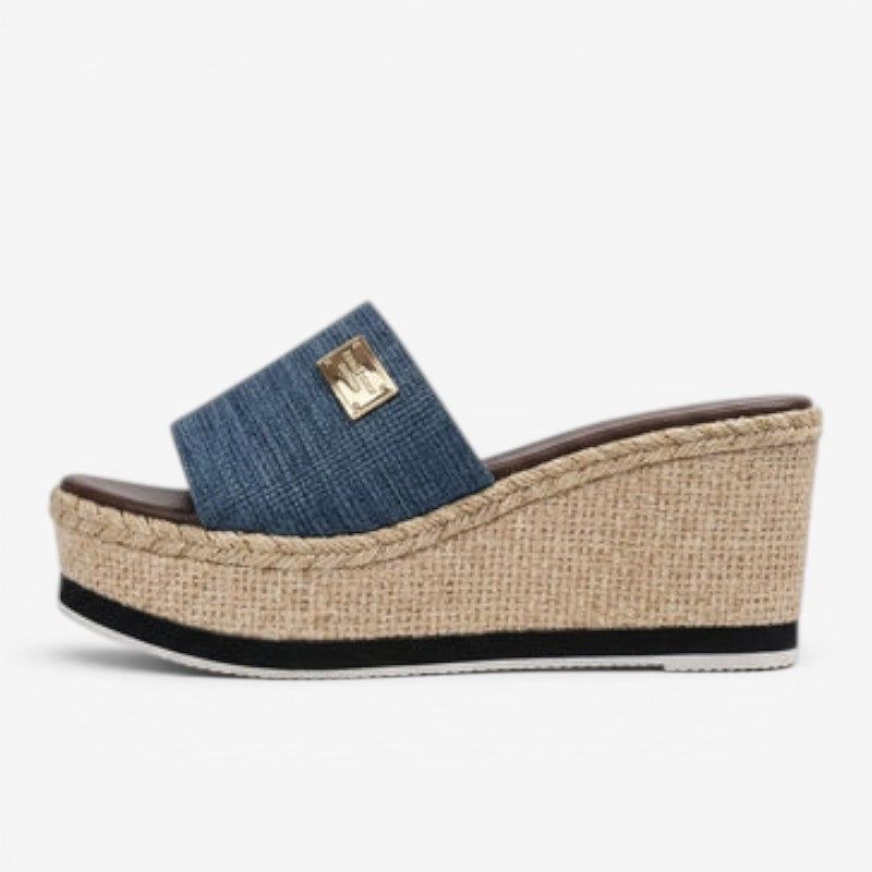 Open-Toe Wedge Sandals