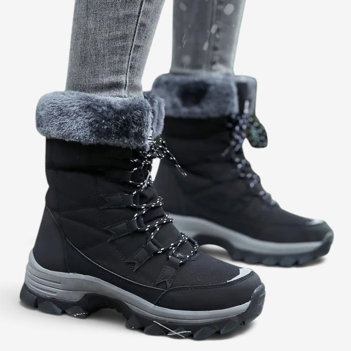 Grip - Women’s Boots with Profile Sole and Lining
