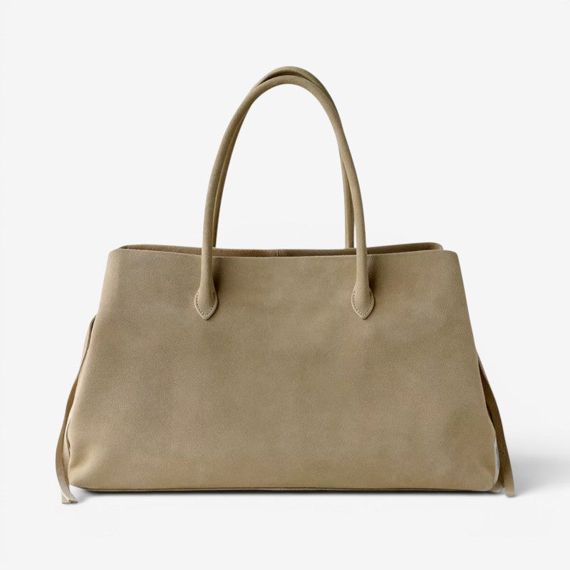 Women's Shoulder Bag with Multiple Zipper Compartments