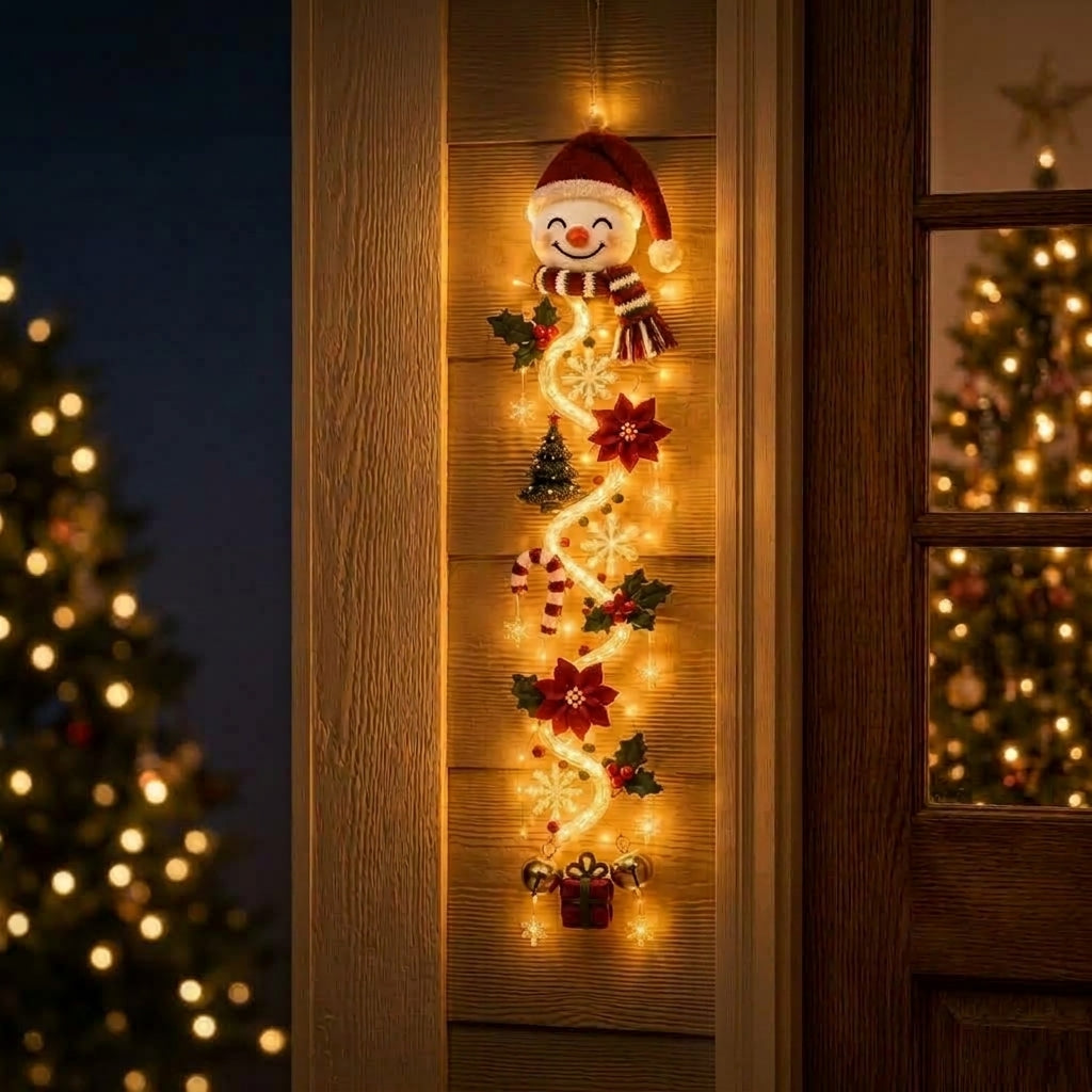 Festipend - Led Christmas Hanging Decoration With Festive Design