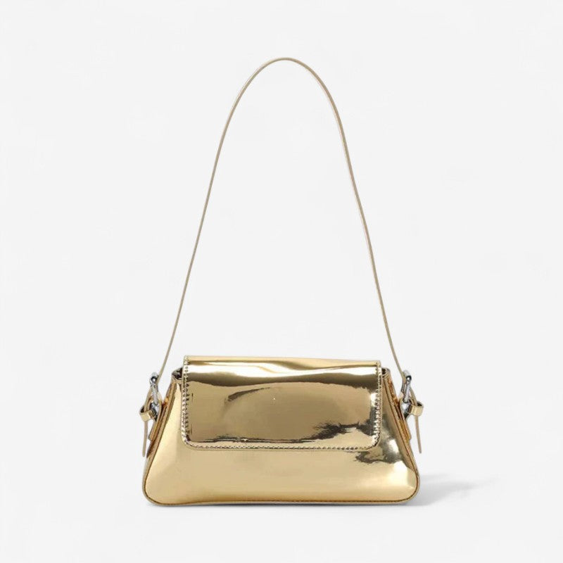 Isabel - Handtas met Knopsluiting en Verstelbare Bandjes Velani