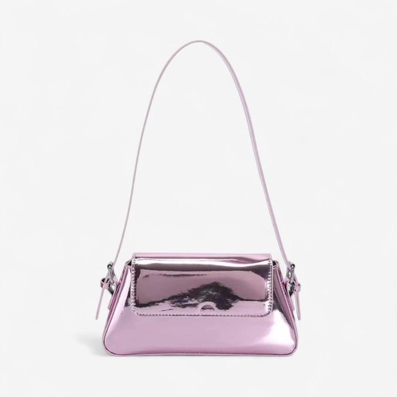 Isabel - Handtas met Knopsluiting en Verstelbare Bandjes Velani