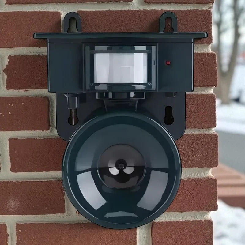 SafeGarden – Zonne energie bewegingssensor afweermiddel voor buiten Velani