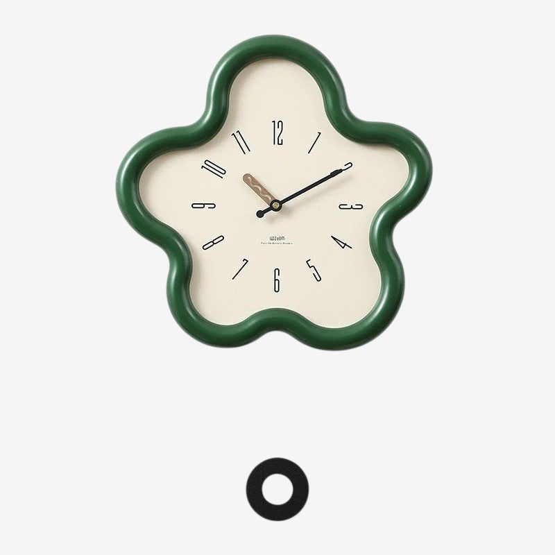 TimeGlow – Digitale wandklok met slinger voor decoratie Velani