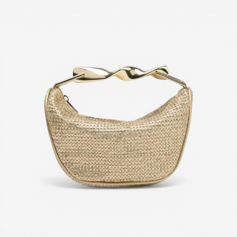 Women Compact Handbag Top Handle Design