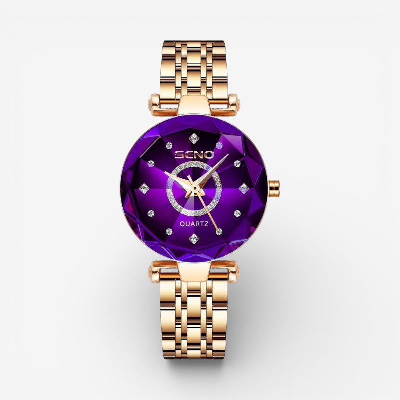 Aria – Round Dial Watch With Adjustable Strap