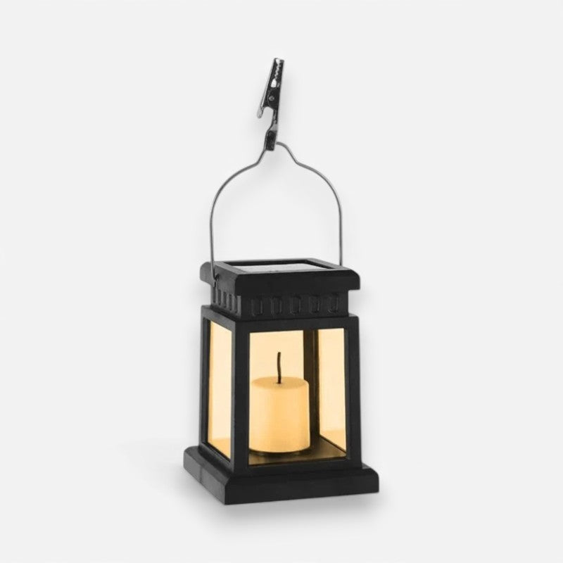 SunGlow – Openlucht solar-lantaarn met hanghendel en LED-licht Velani