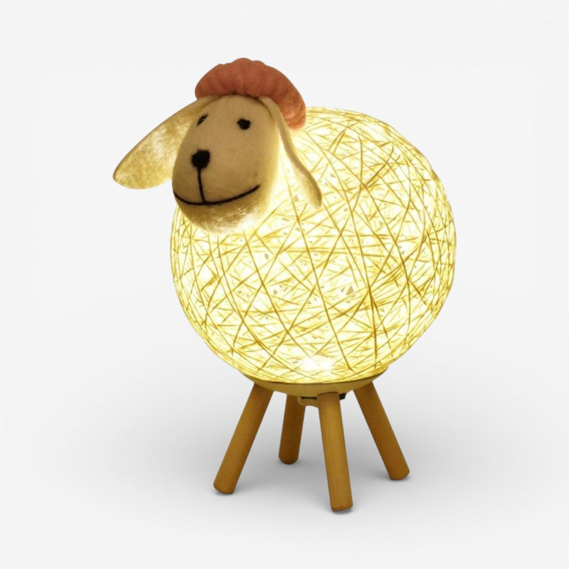 SheepAura – LED Sheep Projector Lamp for Creative Room Decoration