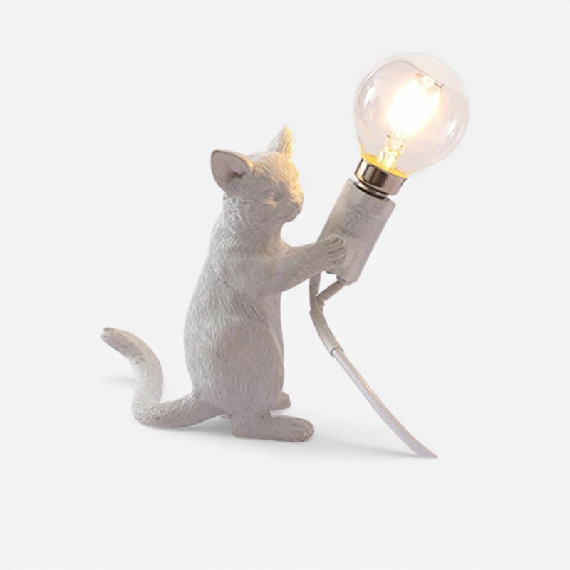 PawLumo – Speelse kattenfiguurlamp voor charmante sfeerverlichting op tafel Velani