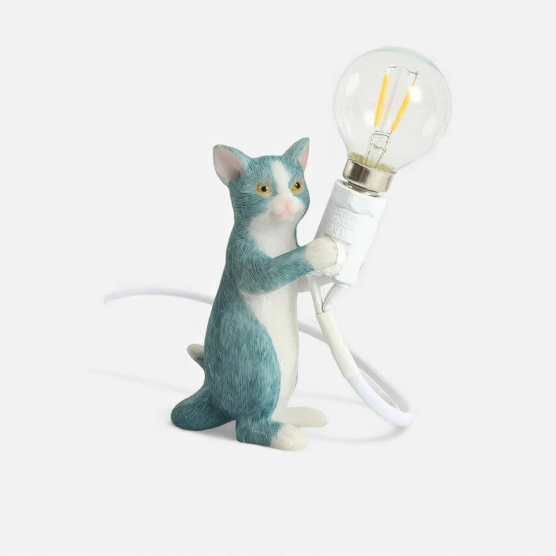 PawLumo – Speelse kattenfiguurlamp voor charmante sfeerverlichting op tafel Velani