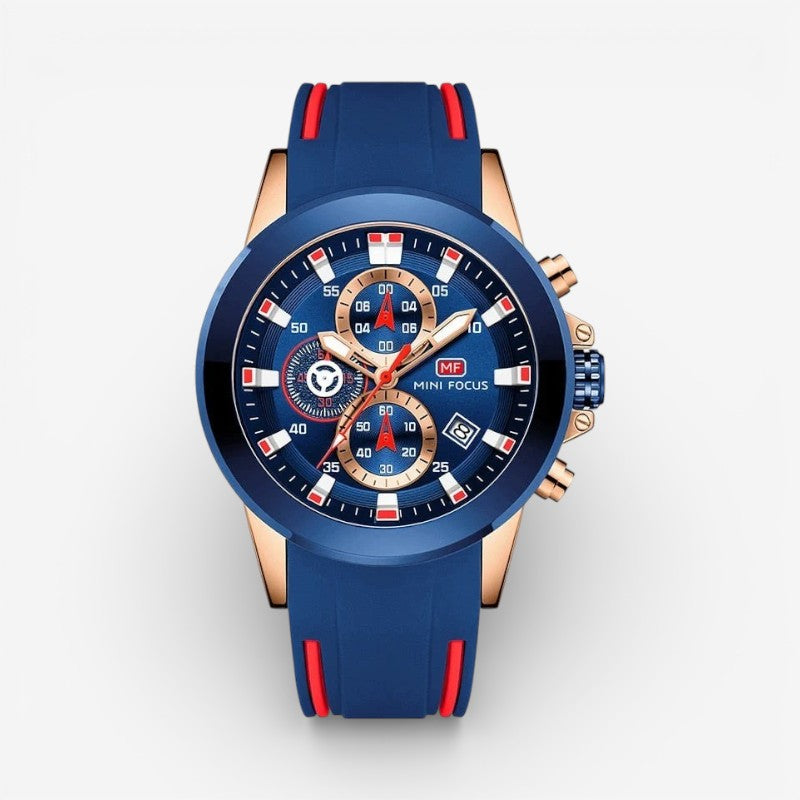 Orion – Round Dial Sports Watch with Adjustable Strap