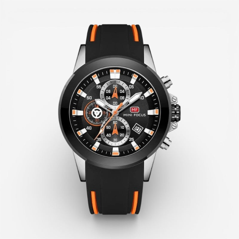 Orion – Round Dial Sports Watch with Adjustable Strap