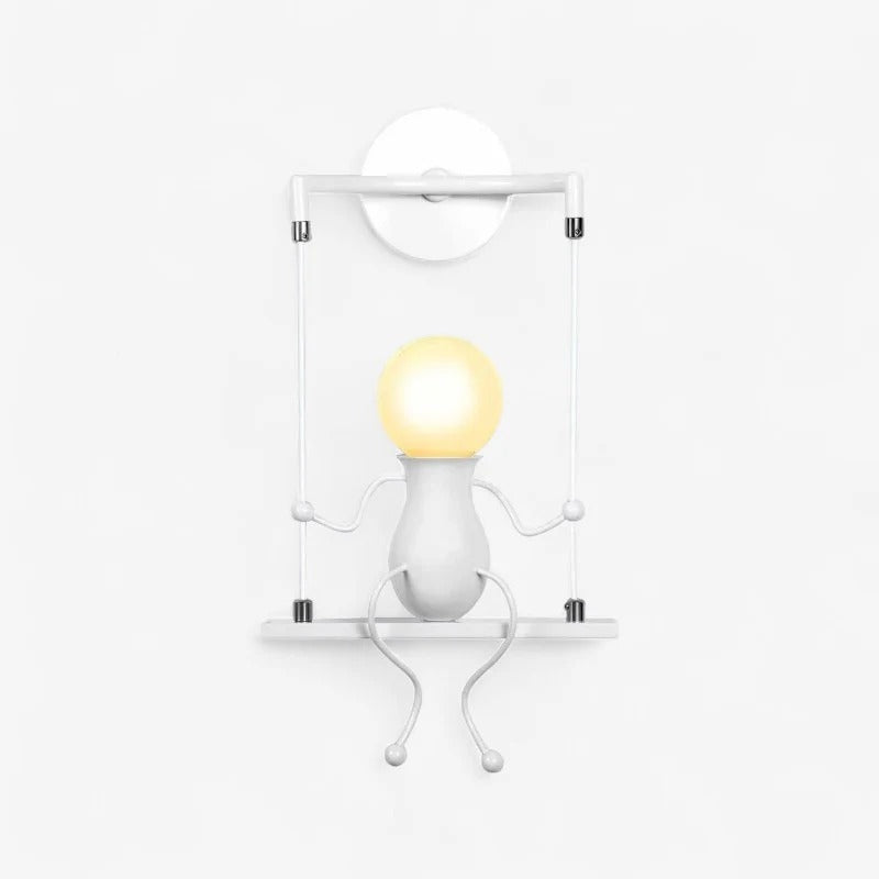 LumoSwing – LED Wall Lamp with Swing Hanging Accent