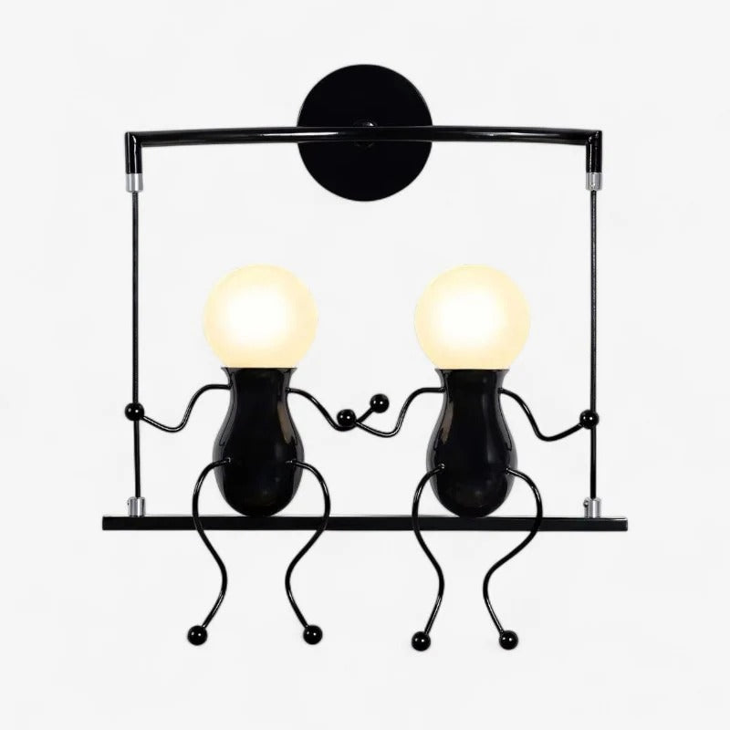LumoSwing – LED Wall Lamp with Swing Hanging Accent