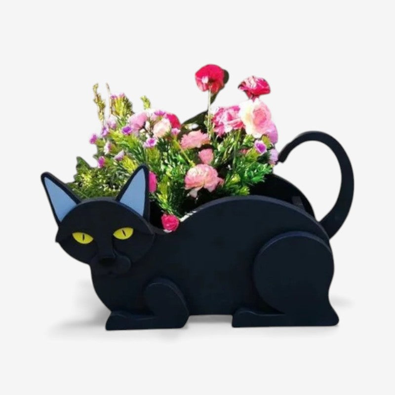 PurrBloom – Decorative Flower Vase in Cat Shape