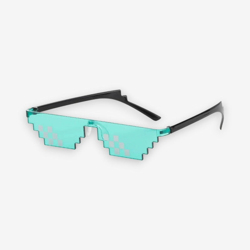 PixelVibe – Mosaic style sunglasses with retro pixel design
