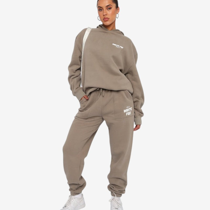 Camila – Tweedelige set met lange mouwen en broek met wijde pijpen Velani