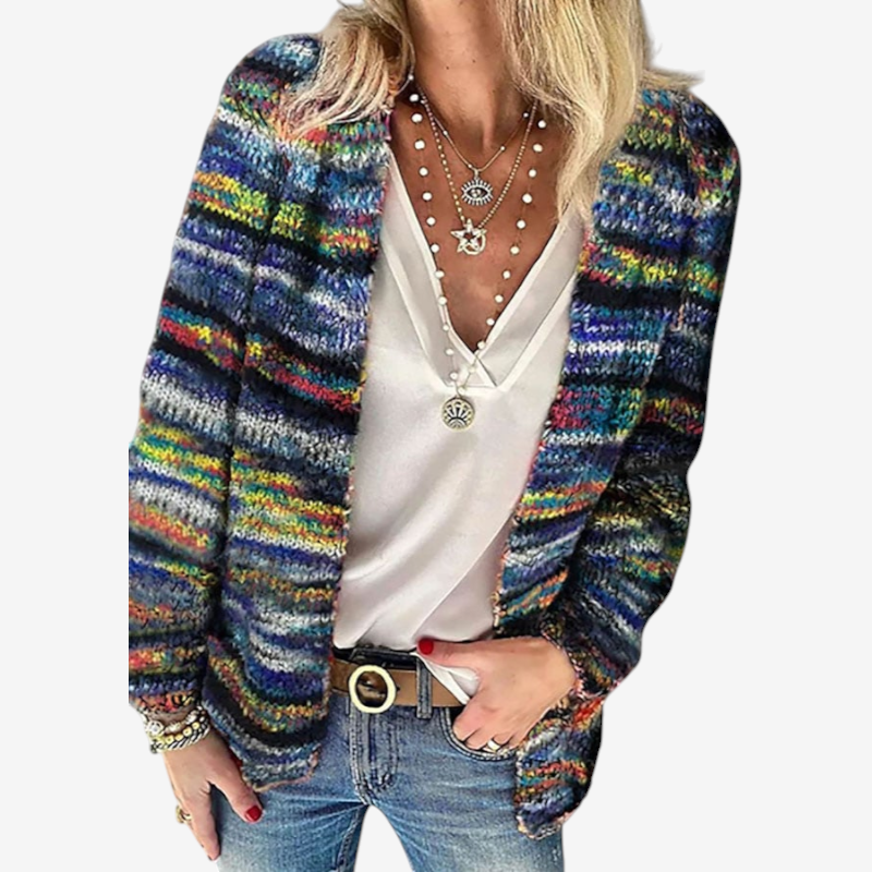 Stylish Women's Long Sleeve Knit Sweater