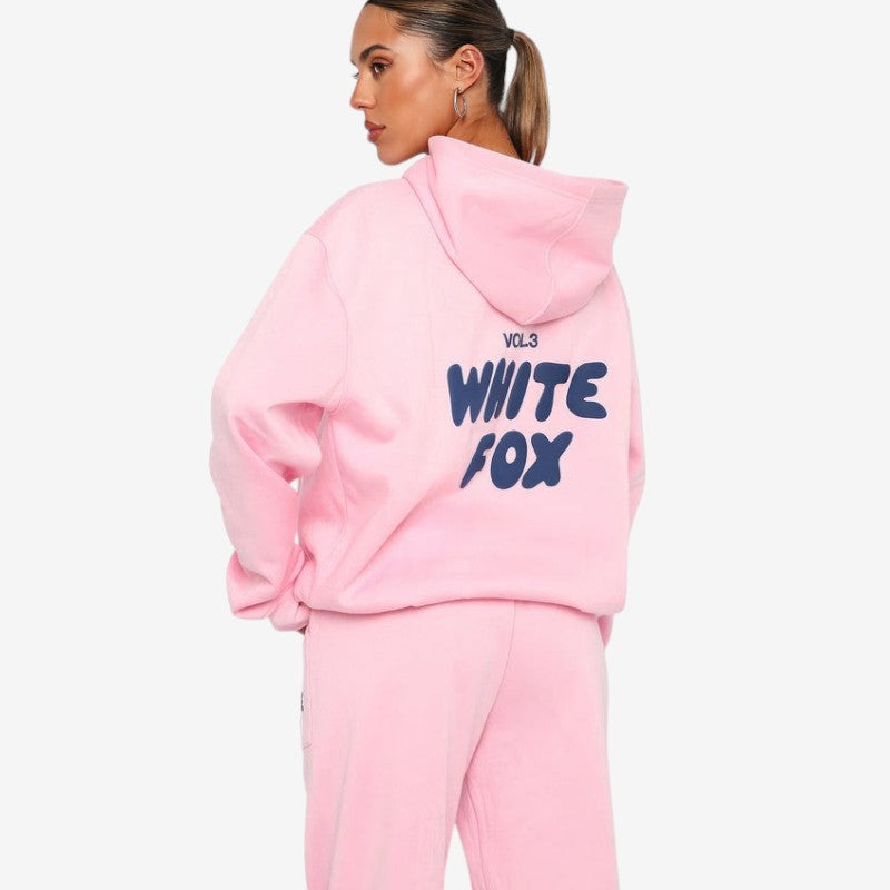 Camila – Tweedelige set met lange mouwen en broek met wijde pijpen Velani