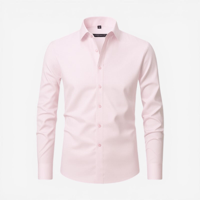 Men's Slim Fit Long Sleeve Button Down Shirt