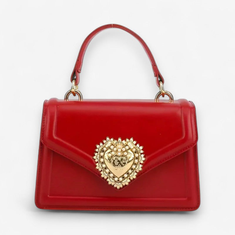 Sarah – Handtas met verstelbare band en hartsluiting Velani