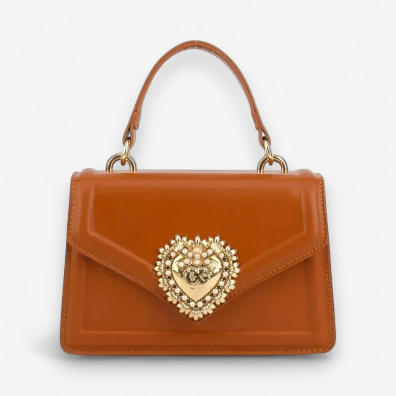 Sarah – Handtas met verstelbare band en hartsluiting Velani