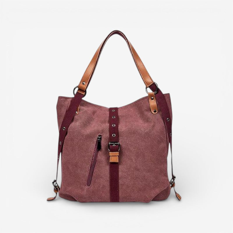 Clara – Handbag with Zipper Pocket and Adjustable Strap