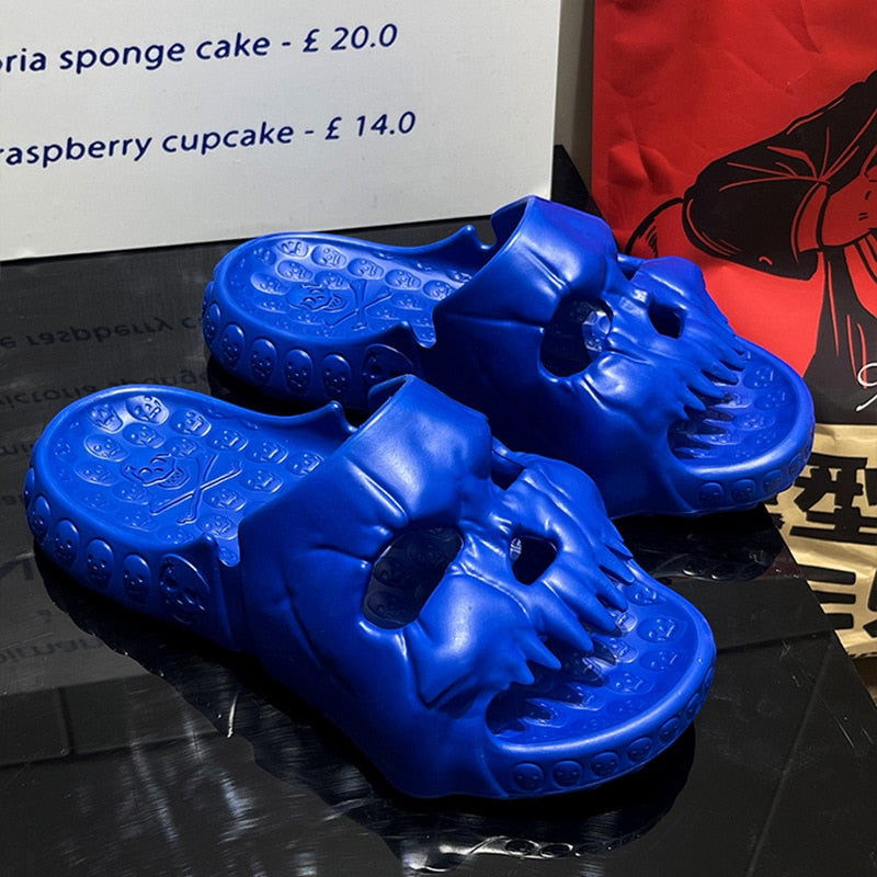 SkullStep - Slides With Unique Design for Casual Wear