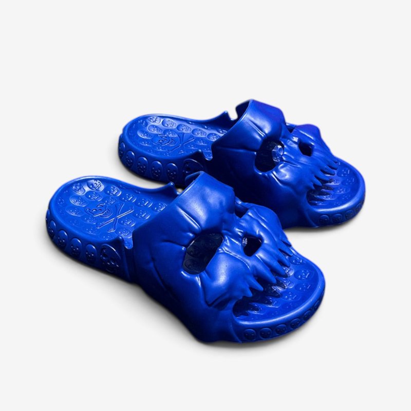 SkullStep - Slides With Unique Design for Casual Wear