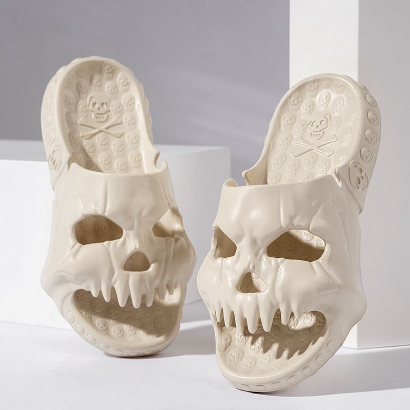 SkullStep - Slides With Unique Design for Casual Wear