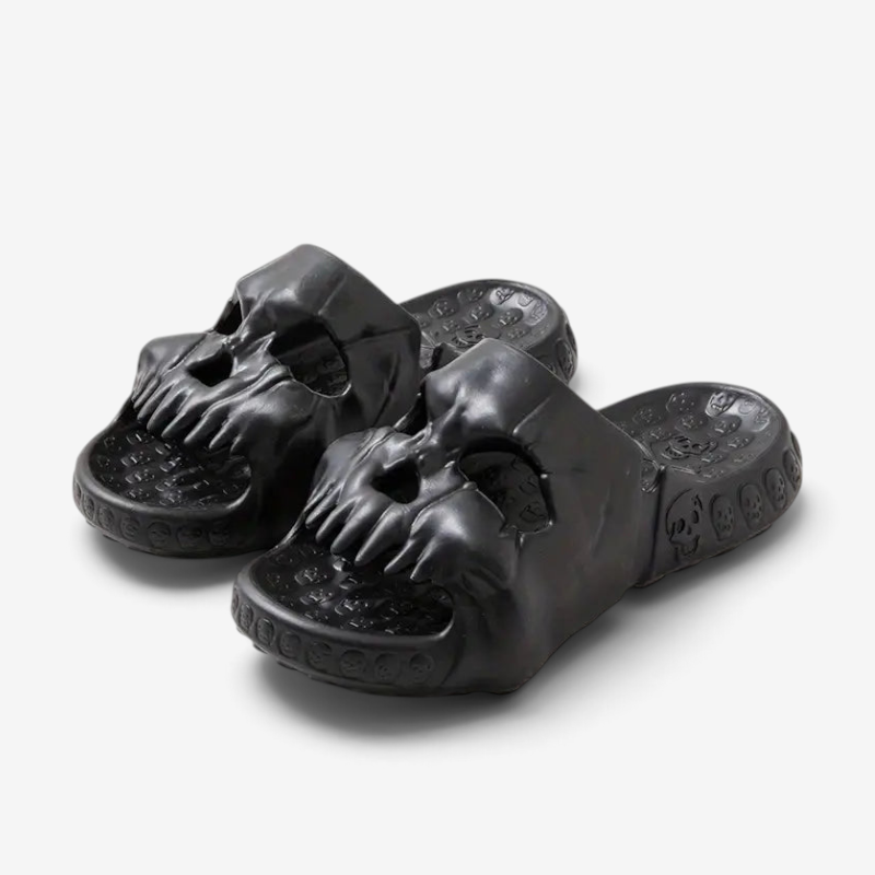 SkullStep - Slides With Unique Design for Casual Wear