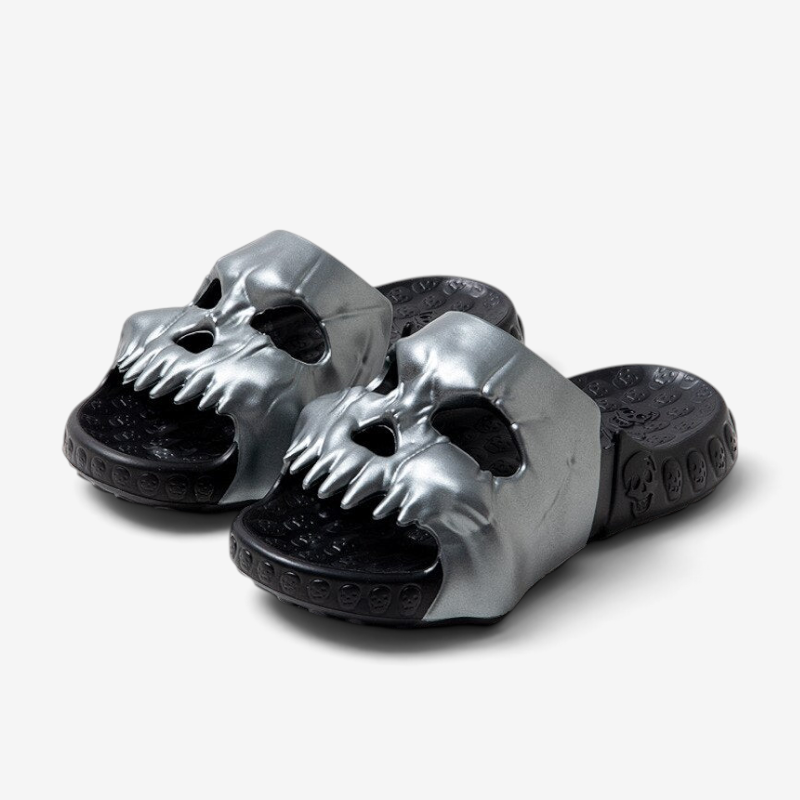 SkullStep - Slides With Unique Design for Casual Wear
