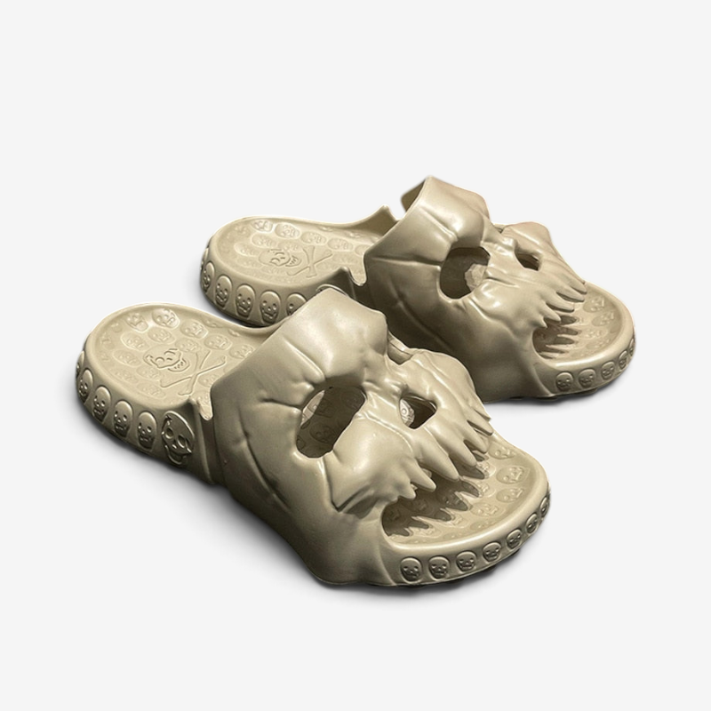 SkullStep - Slides With Unique Design for Casual Wear