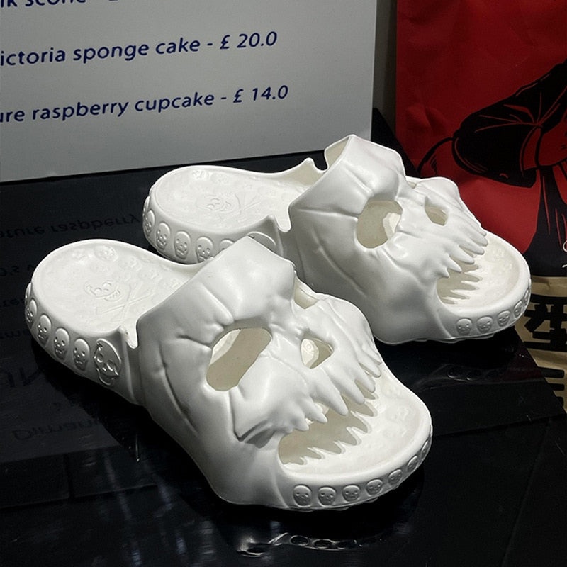 SkullStep - Slides With Unique Design for Casual Wear