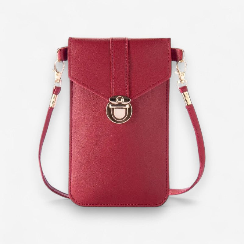 Marlene – Tas met Drukknopsluiting en Schouderriemen Velani