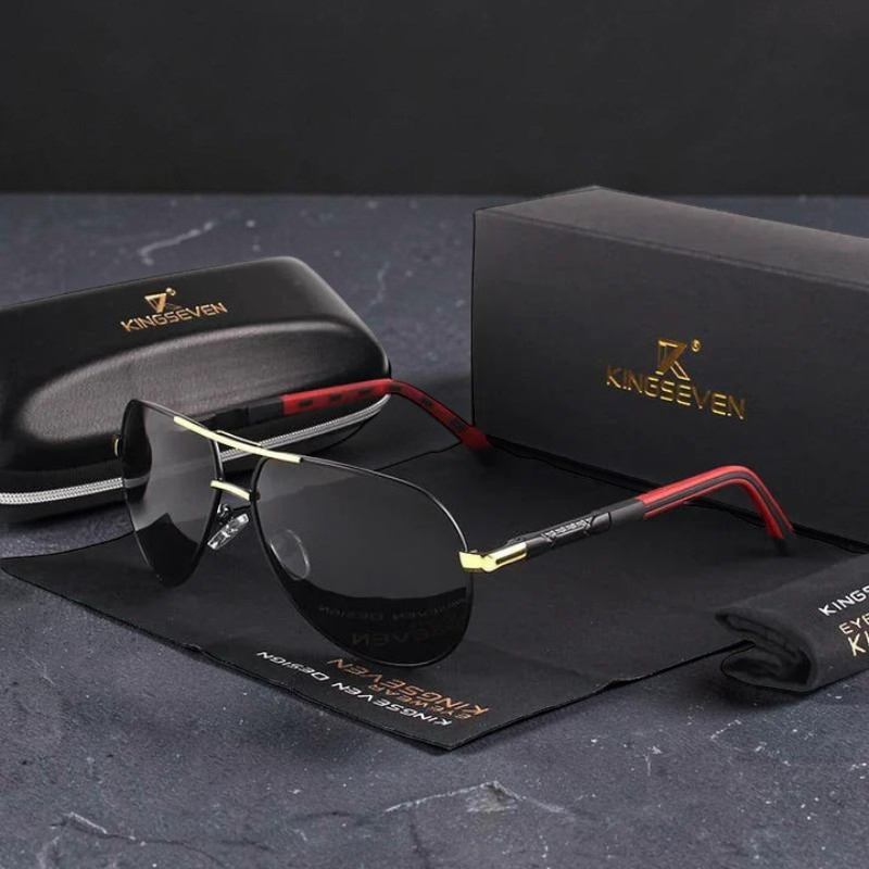 Lucas - Stylish Polarized Aviator Sunglasses for Men