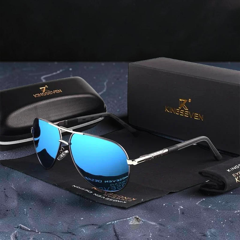 Lucas - Stylish Polarized Aviator Sunglasses for Men