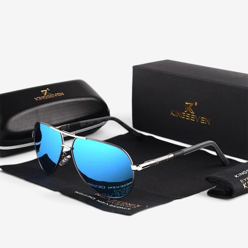 Lucas - Stylish Polarized Aviator Sunglasses for Men