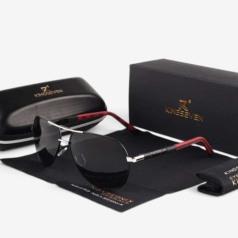 Lucas - Stylish Polarized Aviator Sunglasses for Men